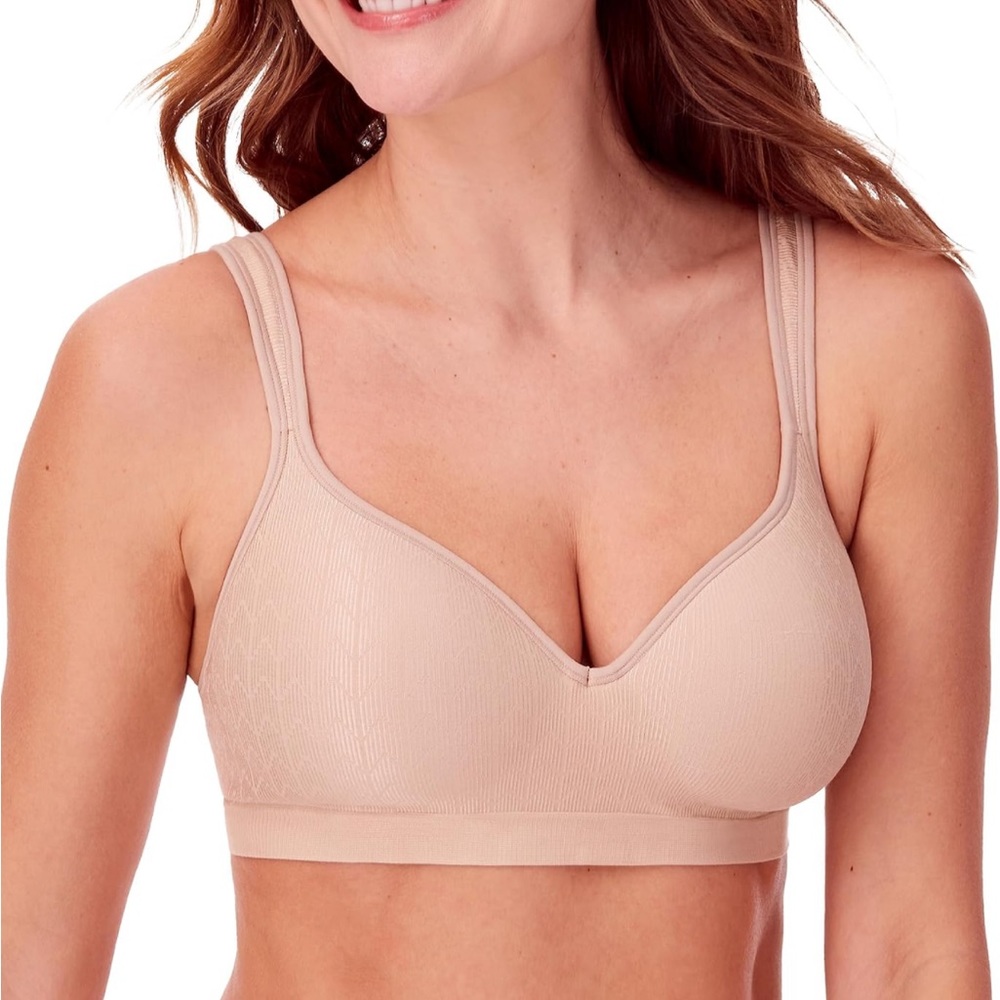 Bali Comfort Revolution Wireless Bra, Full-coverage Wirefree Bra, Never Worn